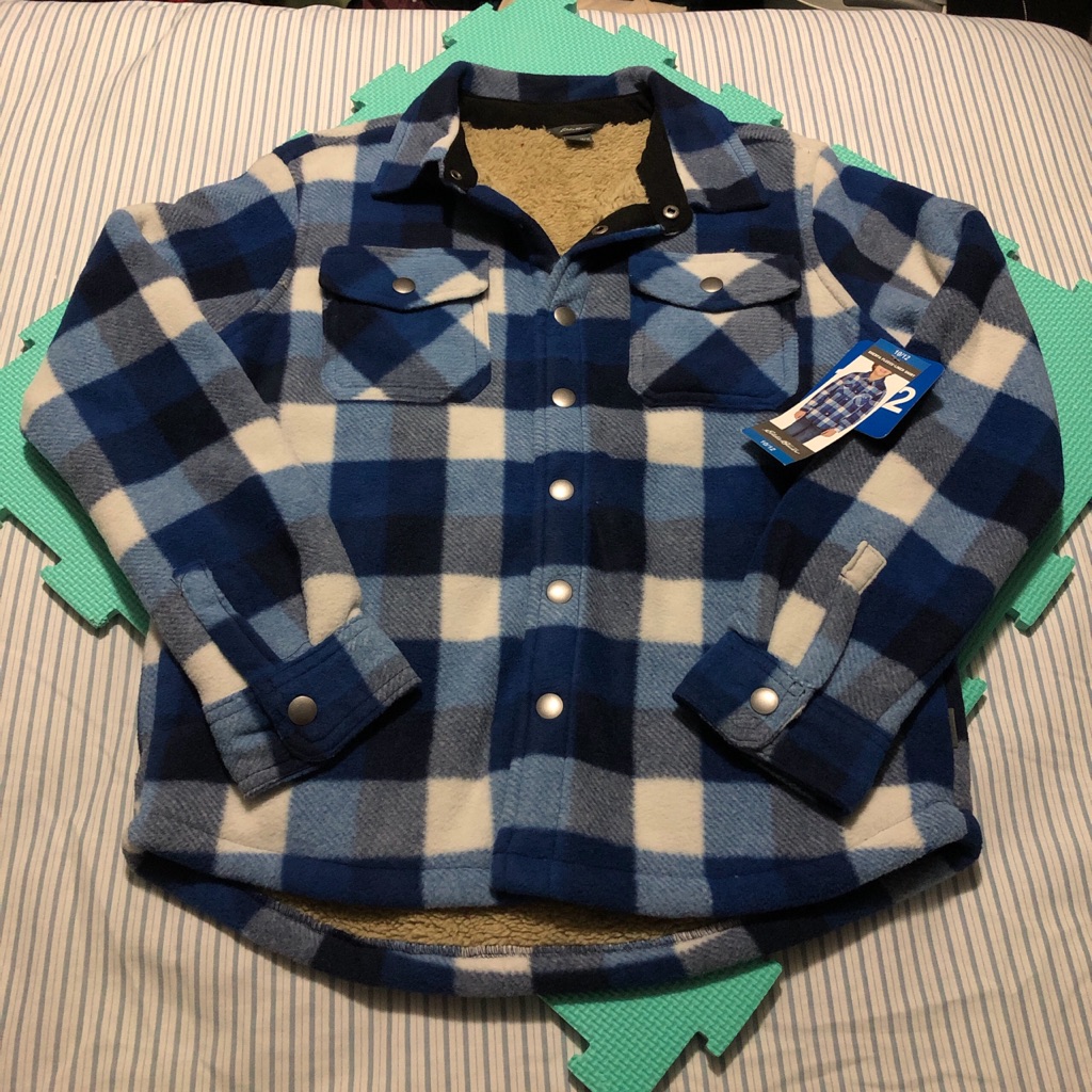 Brand New Eddie Bauer Plaid Jacket